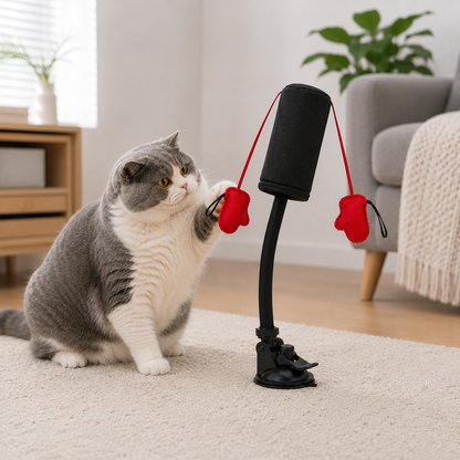 Interactive Punch & Play Cat Toy